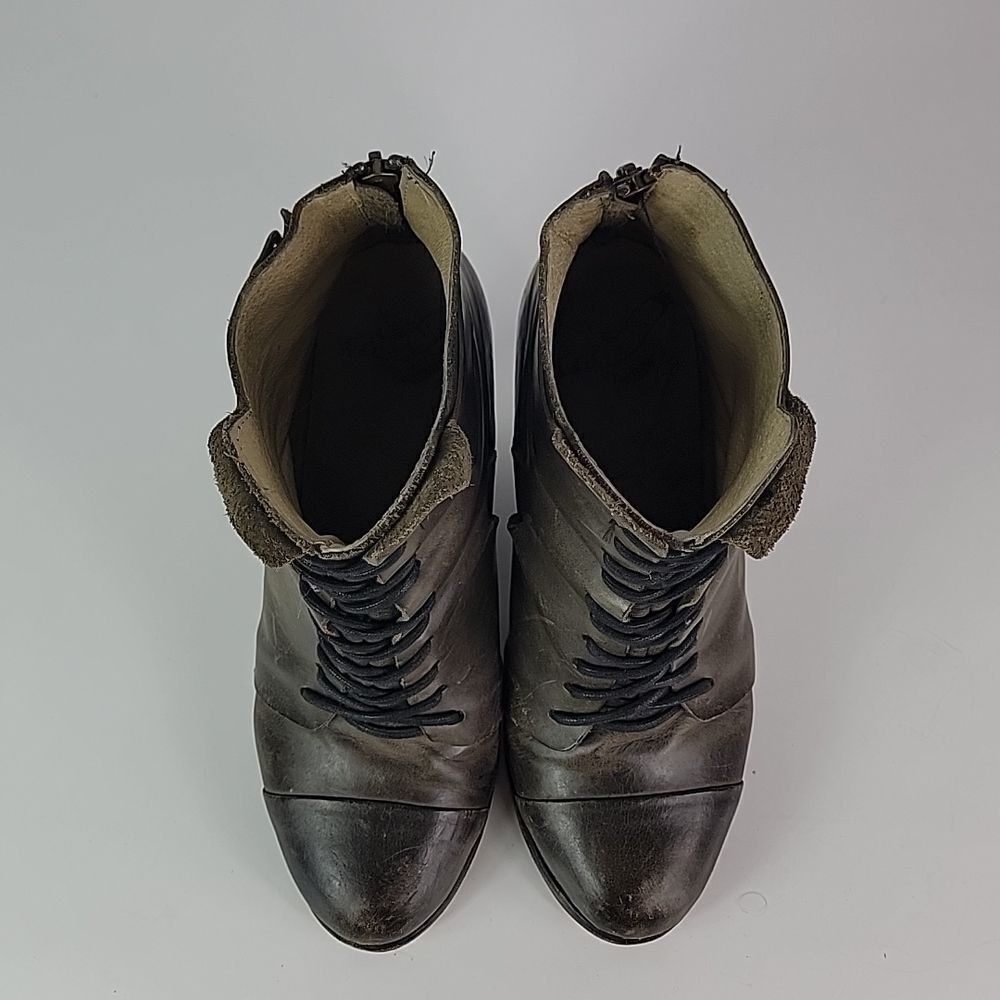 Freebird By Steven Malry Black Leather Women’s Booties - Picture 14 of 16